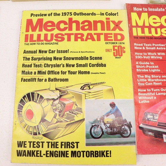 Mechanix Illustrated 1974 Lot of 10 - Picture 14 of 16